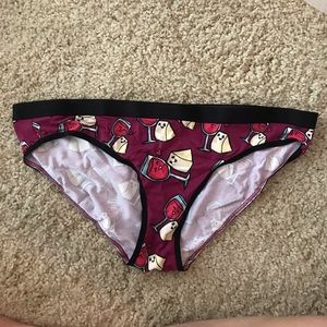 Wine and cheese me undies